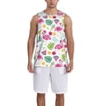 thumbnail image 1 of Sikiie Cute Flamingo Basketball Jersey Reversible Men's Mesh Athletic Sports Shirts Training Practice S-4XLXX-Large, 1 of 6
