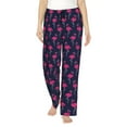 thumbnail image 1 of Sikiie Cute Flamingo Women’s Ultra-Soft Comfy Lounge Pants Sleepwear Comfy Lounge Pants Drawstring Sleep Bottoms with PocketsSmall, 1 of 6