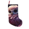 thumbnail image 1 of Sikiie Cute Flower Owl Christmas Stockings,18 Inches Christmas Stockings Xmas Hanging Stockings for Family Christmas Decorations & Gifts, 1 of 7