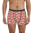 thumbnail image 1 of Sikiie Cute French Bulldog Print Men's Boxer Briefs, Elastic Waistband Boxer Briefs Leggings-Medium, 1 of 5