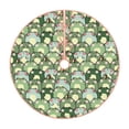 thumbnail image 1 of Sikiie Cute Frog Nativity Christmas Tree Skirt, Jesus Christian Winter Holiday Tree Mat Decoration(30-48IN)48", 1 of 6