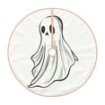 thumbnail image 1 of Sikiie Cute Ghost Simple Drawing Christmas Tree Skirt, Christmas Tree Decorations, Christmas Decor, Tree Mat Decoration(30-48IN)-36", 1 of 6