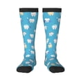 thumbnail image 1 of Sikiie Cute Healthy Teeth Knee Socks, High Socks Long Stretchy Sock Women Knee High Stocking, Long Socks for Women, 1 of 6