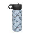 thumbnail image 1 of Sikiie Cute Ice Cream Print 18OZ Insulated Straw Cup, Portable Leak-proof Sports Water Bottle, Stainless Steel Water Cup Suitable for Home and Outdoor, 1 of 8