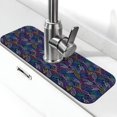 thumbnail image 1 of Sikiie Cute Line Fish Splash Guard for Sink Faucet-1 PC Super Absorbent Fast Drying Mat Sink Gadgets-Splash Guard for Kitchen, Sink Mat, 1 of 7