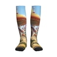thumbnail image 1 of Sikiie Cute Mushroom Town 1 Pairs Compression Socks for Men and Women 15-20 mmHg Running Support Socks, 1 of 7