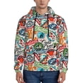 thumbnail image 1 of Sikiie Cute Nautical Men's Hoodie, Essentials Hoodie, Sweatshirt, Pullover Hooded Sweatshirt for Men-Medium, 1 of 7