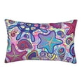 thumbnail image 1 of Sikiie Cute Nautical Print Plush Pillow Cover, Wrinkle-proof and Stain-resistant Pillow Protector without Pillow Core, Home Decoration-14"x20", 1 of 6