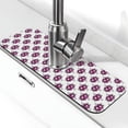 thumbnail image 1 of Sikiie Cute Number 8 Splash Guard for Sink Faucet-1 PC Super Absorbent Fast Drying Mat Sink Gadgets-Splash Guard for Kitchen, Sink Mat, 1 of 7