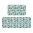 thumbnail image 1 of Sikiie Cute Otters Kitchen Mat 2 PCS Cushioned Kitchen Rug, Waterproof Non-Slip Kitchen Mats for Kitchen, Floor Home, Sink, Laundry, 1 of 6