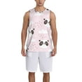 thumbnail image 1 of Sikiie Cute Panda Basketball Jersey Reversible Men's Mesh Athletic Sports Shirts Training Practice S-4XL4X-Large, 1 of 6