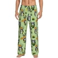thumbnail image 1 of Sikiie Cute Panda Bear In Greenery Forest Pajama Pants Men, PJ Bottoms, Sleep & Lounge Pants-XX-Large, 1 of 6