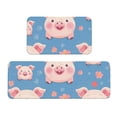 thumbnail image 1 of Sikiie Cute Pig Flowers Kitchen Mat 2 PCS Cushioned Kitchen Rug, Waterproof Non-Slip Kitchen Mats for Kitchen, Floor Home, Sink, Laundry, 1 of 6