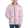 thumbnail image 1 of Sikiie Cute Pig Zip Up Hoodie Teenage, hoodies for Teenage, Zipper Sweatshirt Jacket for Daily, Traveling-Medium, 1 of 6