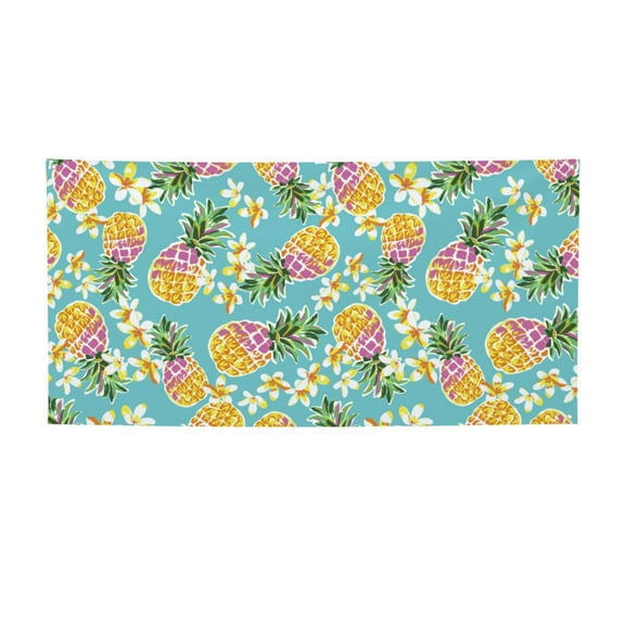 Sikiie Cute Pineapples Custom Banners and Signs Customize Outdoor, Personalized Banner with Logo Text for Party Birthday, Customized Banner Decoration-Small