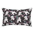 thumbnail image 1 of Sikiie Cute Poodle Dog Print Plush Pillow Cover, Wrinkle-proof and Stain-resistant Pillow Protector without Pillow Core, Home Decoration-16"x24", 1 of 6