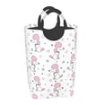 thumbnail image 1 of Sikiie Cute Poodle Dog Square Laundry Bag Large Collapsible Dirty Clothes Bags With Handles Waterproof Essentials Storage For College Dorm, Family, 1 of 5