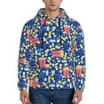 thumbnail image 1 of Sikiie Cute Popcorn Men's Hoodie, Essentials Hoodie, Sweatshirt, Pullover Hooded Sweatshirt for Men-XX-Large, 1 of 7