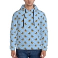 thumbnail image 1 of Sikiie Cute Puppy Men's Hoodie, Essentials Hoodie, Sweatshirt, Pullover Hooded Sweatshirt for Men-Small, 1 of 7