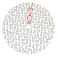 thumbnail image 1 of Sikiie Cute Rabbit 30-48 inches {designName} Print Christmas Tree Skirt Snowman Xmas Tree Skirt with Edge Christmas Decorations for Holiday Party36", 1 of 7