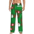 thumbnail image 1 of Sikiie Cute Santa Mens Pajama Pants Sleep & Lounge Pants, PJ Bottoms With elastic waistb and Pockets Medium, 1 of 6