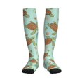 thumbnail image 1 of Sikiie Cute Sea Turtles 1 Pairs Compression Socks for Men and Women 15-20 mmHg Running Support Socks, 1 of 7