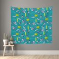 thumbnail image 1 of Sikiie Cute Shark Turtle tapestry wall hanging home decor for bedrooms, living rooms, dorms 60x51in, 1 of 6