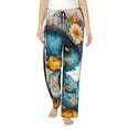 thumbnail image 1 of Sikiie Cute Sunflower Blue Duck Women’s Ultra-Soft Comfy Lounge Pants Sleepwear Comfy Lounge Pants Drawstring Sleep Bottoms with PocketsLarge, 1 of 6