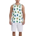thumbnail image 1 of Sikiie Cute Turtle Basketball Jersey Reversible Men's Mesh Athletic Sports Shirts Training Practice S-4XLXX-Large, 1 of 6