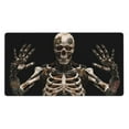 thumbnail image 1 of Sikiie Cyber Skeleton With Tattoos Mouse Pad, 16x29.5 Mousepad Desk Mat in Anti-Slip Rubber Mousepads Mat for Game Office Laptop Computer, 1 of 8