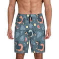 thumbnail image 1 of Sikiie Dachshund Dog Puppy Mens Pajama Shorts, Lightweight Lounge Pant with Pockets Soft Sleep Pj Shorts for MenSmall, 1 of 6