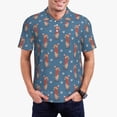 thumbnail image 1 of Sikiie Dachshund Dog Puppy Print Men's Short-sleeved POLO Shirts, Button-down Shirts and T-shirts are Suitable for Vacation, Leisure and Business-X-Large, 1 of 6