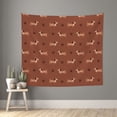 thumbnail image 1 of Sikiie Dachshund Dog Puppy tapestry wall hanging home decor for bedrooms, living rooms, dorms 60x51in, 1 of 6