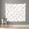 thumbnail image 1 of Sikiie Dachshund Dog Puppy tapestry wall hanging home decor for bedrooms, living rooms, dorms 60x51in, 1 of 6