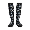 thumbnail image 1 of Sikiie Daisies Flowers 1 Pairs Compression Socks for Men and Women 15-20 mmHg Running Support Socks, 1 of 7