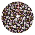 thumbnail image 1 of Sikiie Daisies Flowers 30-48 inches {designName} Print Christmas Tree Skirt Snowman Xmas Tree Skirt with Edge Christmas Decorations for Holiday Party48", 1 of 7