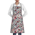 thumbnail image 1 of Sikiie Daisies Flowers Aprons for Kitchen Cooking Aprons, Chef Apron for Men Women Chef, 1 of 7