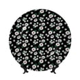 thumbnail image 1 of Sikiie Daisies Flowers Bone China Decorative Plate Personality Ceramic Dinner Plate Crafts Decorative Ceramic Decorative Plate -7in, 1 of 6