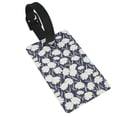 thumbnail image 1 of Sikiie Daisies Flowers Luggage Tags Privacy Cover ID Label Suitcase Tags Identifiers For School Bags,Suitcases, 1 of 7