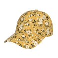 thumbnail image 1 of Sikiie Daisies Flowers Unisex Vintage Washed Unstructured Baseball Cap Soft Cap Adjustable Unisex Baseball Hat Dad Hat, 1 of 6