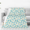 thumbnail image 1 of Sikiie Daisy Floral A Ultra-Soft Micro flannel Blanket Luxury All Seasons Warm Blanket for Bedding Sofa and Travel (4 sizes)-80"x60", 1 of 7