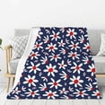 thumbnail image 1 of Sikiie Daisy Flowers Cozy Flannel Fleece Throw Blanket: Lightweight & Thick for All Seasons - Perfect for Women, Men, & Kids"80"x60", 1 of 6