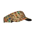 thumbnail image 1 of Sikiie Dancing African Women Sun Visor Hat Adjustable Velcro Golf Visor Sports Sunscreen Visor Hat for Outdoor Activities, 1 of 7