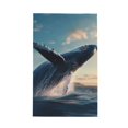 thumbnail image 1 of Sikiie Dancing Whale Waffle Weave Kitchen Dish Cloth,Super Absorbent Kitchen Dish Towels 16*26 Inches for Dish Rags Washing Dishes, Drying Dishes, 1 of 7