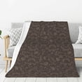 thumbnail image 1 of Sikiie Dinosaur Cozy Flannel Fleece Throw Blanket: Lightweight & Thick for All Seasons - Perfect for Women, Men, & Kids"80"x60", 1 of 6