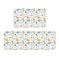 thumbnail image 1 of Sikiie Dinosaur Kitchen Mat 2 PCS Cushioned Kitchen Rug, Waterproof Non-Slip Kitchen Mats for Kitchen, Floor Home, Sink, Laundry, 1 of 6