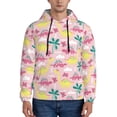thumbnail image 1 of Sikiie Dinosaur Men's Hoodie, Essentials Hoodie, Sweatshirt, Pullover Hooded Sweatshirt for Men-4X-Large, 1 of 7