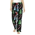 thumbnail image 1 of Sikiie Disco Mirror Ball Snowman Women’s Lounge Pants, Lounge Pants Sleep Bottoms, Lounge for Women, Womens Pajama Pants -XX-Large, 1 of 6