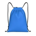 thumbnail image 1 of Sikiie Dodgerblue Drawstring Backpack Drawstring Bags, Draw String Back Bag for Sports, Gym, Travel, Swimming, Beach-Medium, 1 of 6