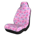 Sikiie Donuts Car Seat Covers 2PCs Front Car Seat Covers Universal fit